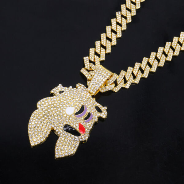 Fashion Personality Wizard Hat Rabbit Head Pendant Necklace - Image 2