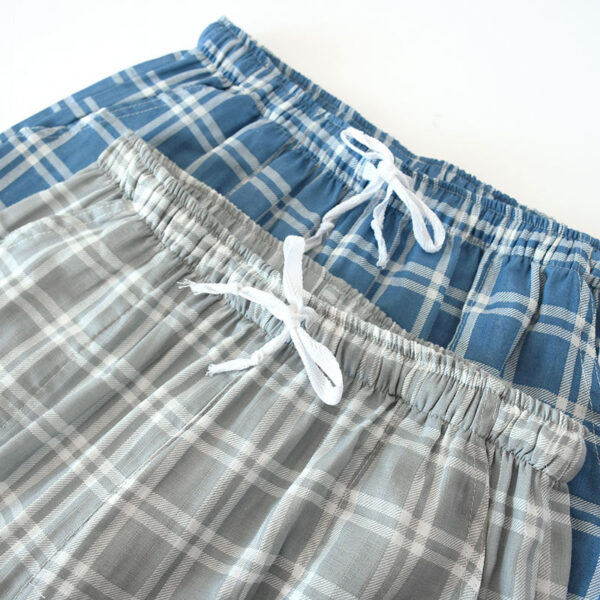 Cotton Cropped Pants Loose Casual Pajama Pants Summer - Image 2