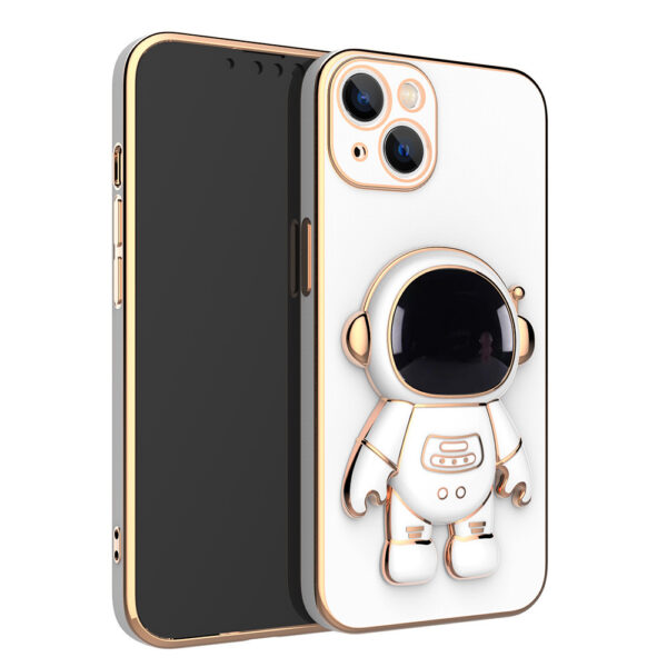3D Astronaut Phone Case Anti-Drop Electroplating Bracket - Image 10