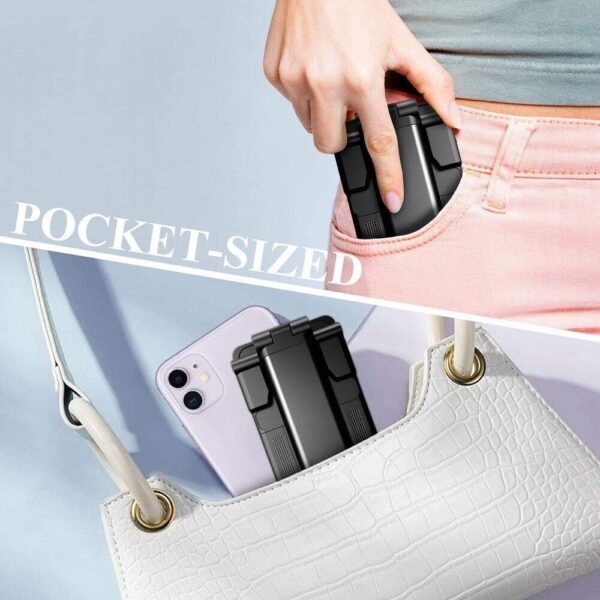 Cell Phone Stand Desktop Holder Tablet Stand Mount Mobile Phone Desktop Tablet Holder Table Cell Foldable Extend Support Desk Mobile Phone Holder Stand - Image 9