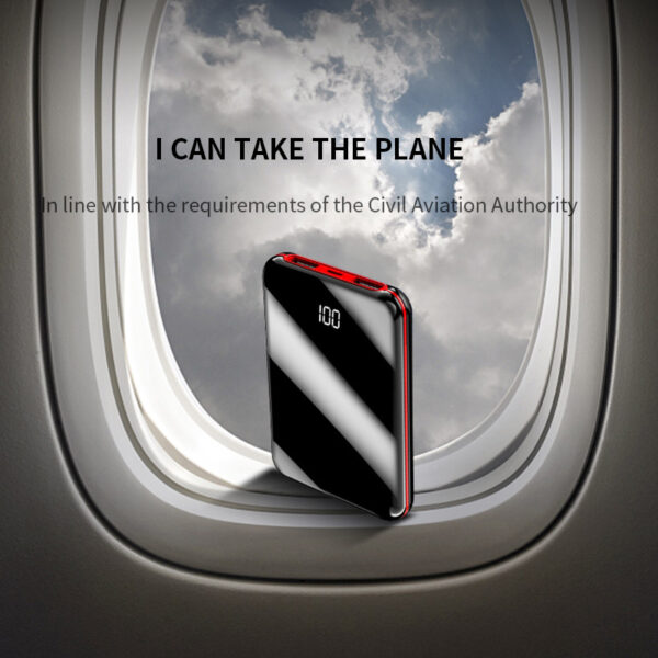 Power Bank External Battery Bank 8W Quick Charge Powerbank Portable Charger With Dual USB Output For Phone - Image 3