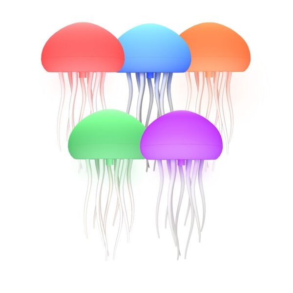 Jellyfish Mood Lamp LED Jellyfish Night Light Portable Jellyfish Lamp Jellyfish Decorations Smart Table Lamp For Bedside Desk - Image 2