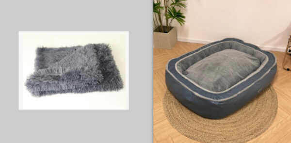 Pet Dog Bed Warming Soft Sleeping Bag Cushion Puppy Kennel - Image 3