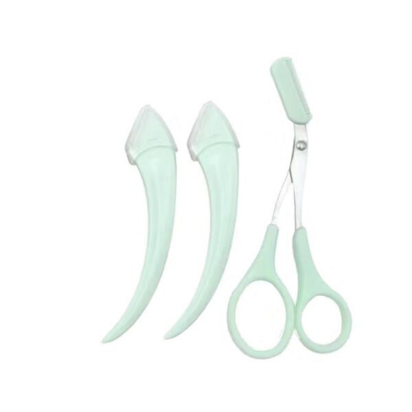 Eyebrow Trimming Knife With Comb Curved Moon Small Beauty Supplies Gadgets - Image 10