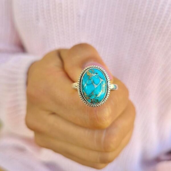 Handmade Retro European And American Fashion Ring - Image 2
