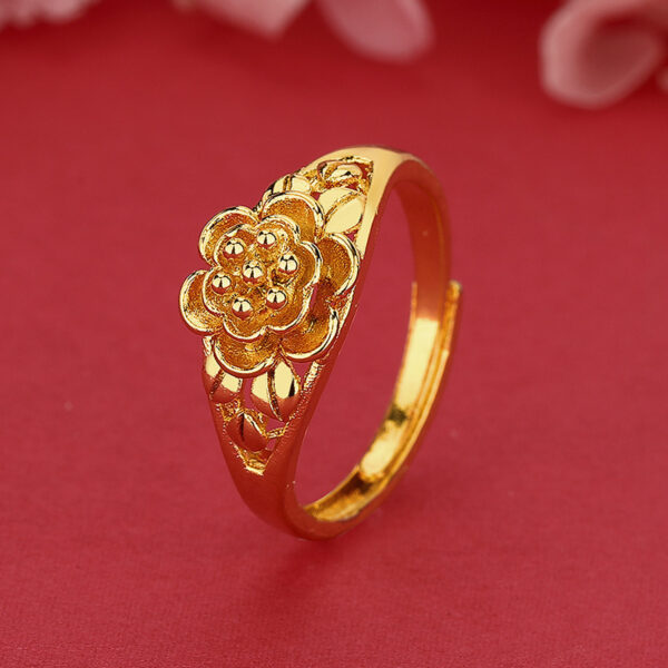 Rose Ring For Women Does Not Fade For A Long Time - Image 2