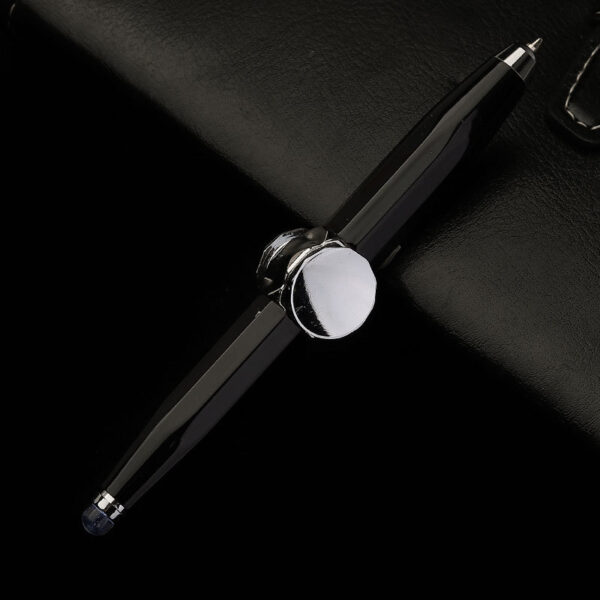 Creative Multi-Function LED Pen Spinning Decompression Gyro Metal Ballpoint Pen Fashion Office School Supplies Writing Pens - Image 9