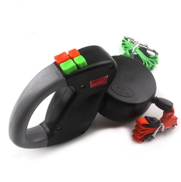 Retractable Dual Pet Dog Walking Leash - Image 8