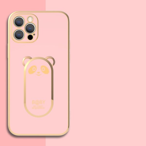 Panda Magnetic Ring Holder Phone Case Cover - Image 2