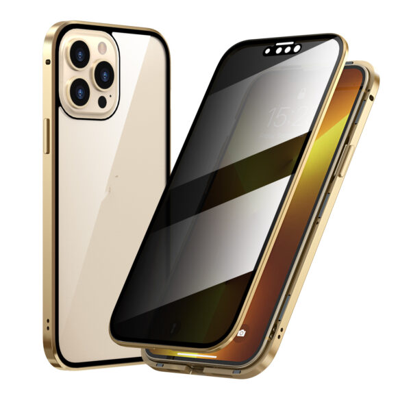 Privacy-proof Magneto Phone Case Double Sided Metal Frame - Image 7