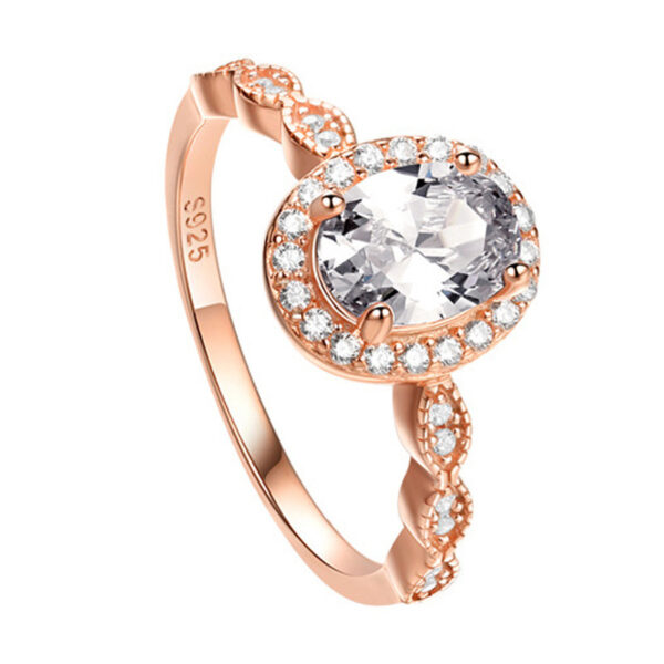 Women's Retro Pattern Plated Alloy Ring - Image 5