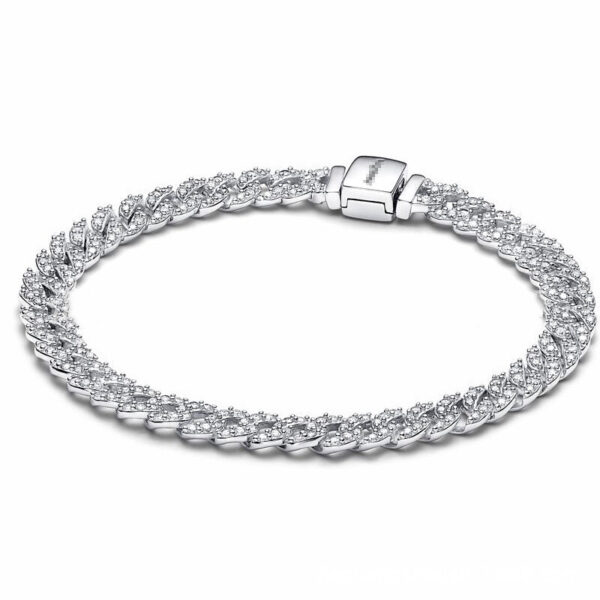 Beaded Rose Gold Stretchable Adjustable Fashion Bracelet - Image 3