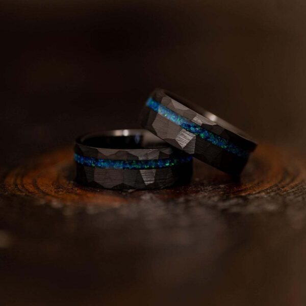 8mm Tungsten Steel Flat Hammer Ring - Image 2