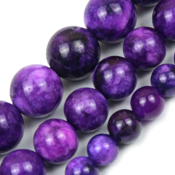 Charoite Chalcedony Stone Scattered Beads Diy Handmade Beaded - Image 5