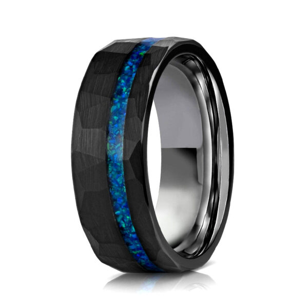8mm Tungsten Steel Flat Hammer Ring - Image 4