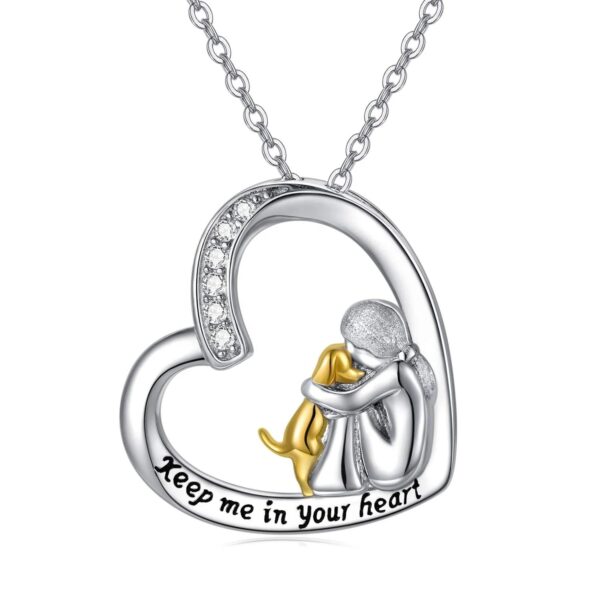 Mother's Day Love Character Pendant Necklace - Image 5