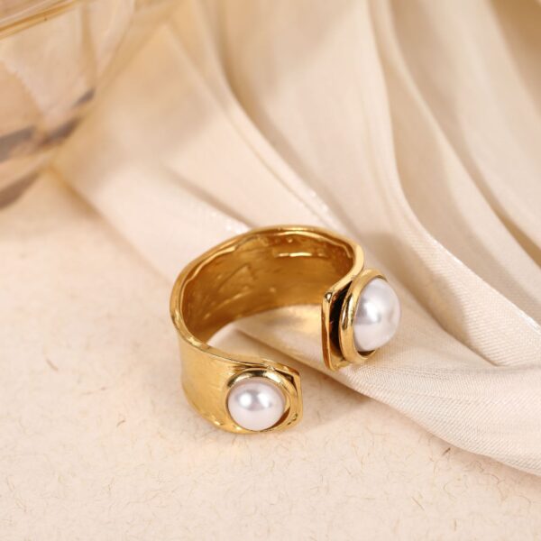 Retro French Ring Niche Design Ring For Women - Image 6