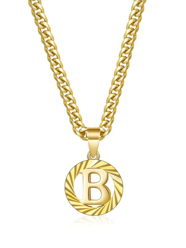 Simple Style Round 26 Letter Necklace - Image 7