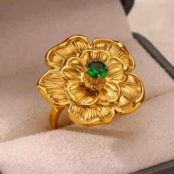European And American Fashion Exaggerated Irregular Ring - Image 7