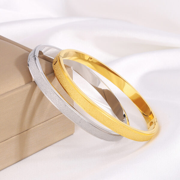 Titanium Steel Bracelet Starry Frosted - Image 4