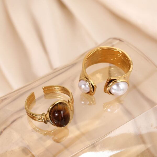 Retro French Ring Niche Design Ring For Women - Image 4