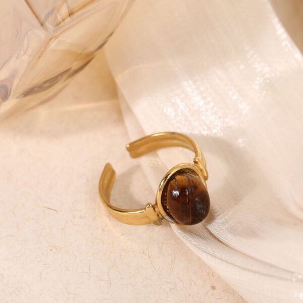 Retro French Ring Niche Design Ring For Women - Image 2