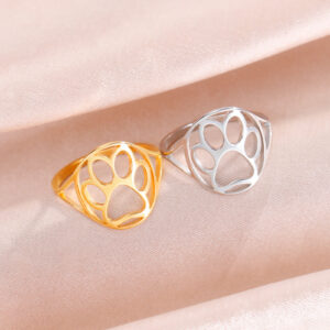 Stainless Steel Animal Ring Ladies Ring