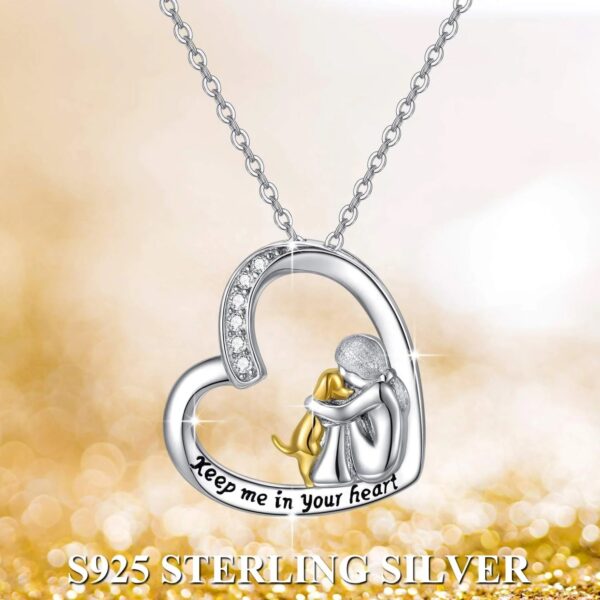 Mother's Day Love Character Pendant Necklace - Image 2