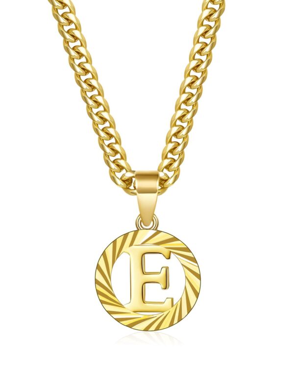 Simple Style Round 26 Letter Necklace - Image 10