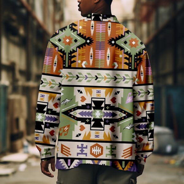 Fashion Individual Casual Printed Men's Jacket - Image 5