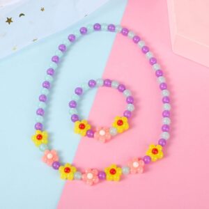 Cartoon Acrylic Candy Color Children's Necklace