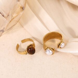 Retro French Ring Niche Design Ring For Women