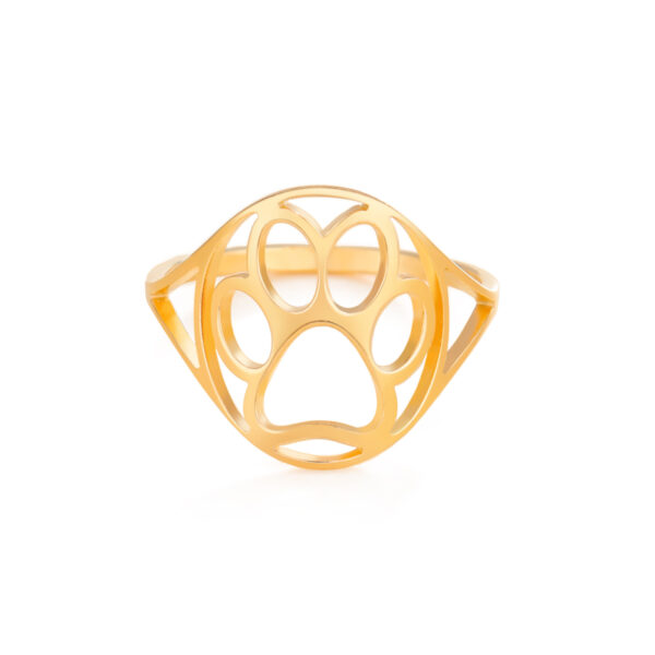 Stainless Steel Animal Ring Ladies Ring - Image 5