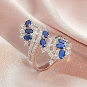 European And American Style Luxury American Style Ring Internet Celebrity Exaggerated Zircon