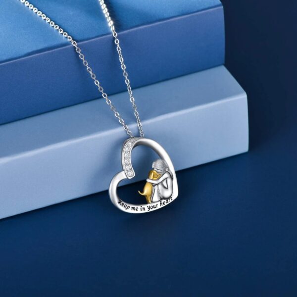 Mother's Day Love Character Pendant Necklace - Image 3