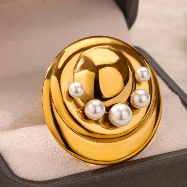 European And American Fashion Exaggerated Irregular Ring - Image 6