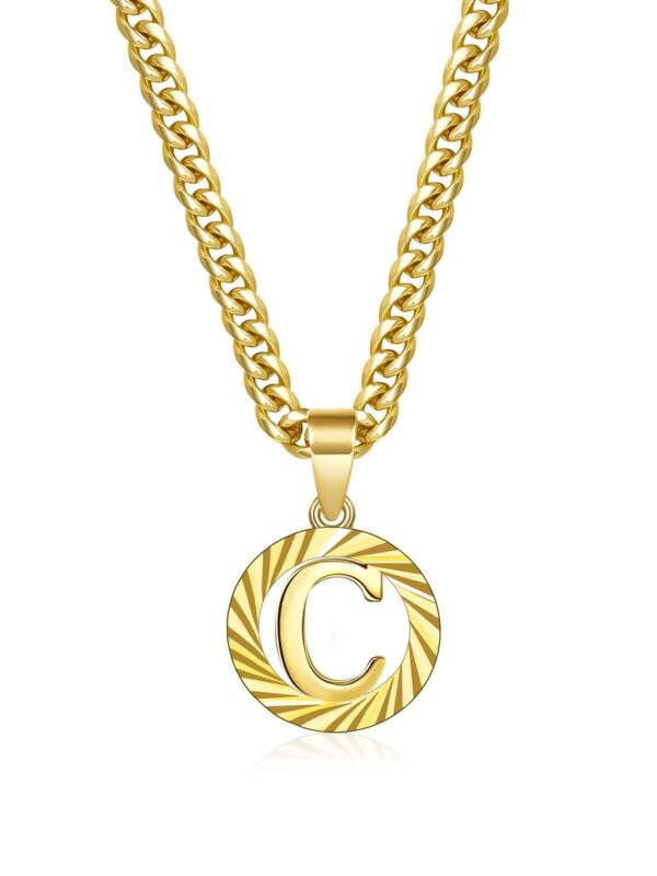 Simple Style Round 26 Letter Necklace - Image 8