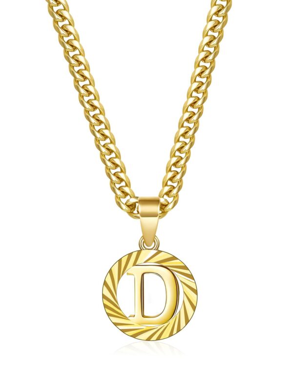 Simple Style Round 26 Letter Necklace - Image 9