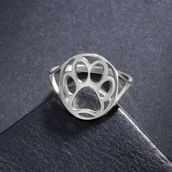 Stainless Steel Animal Ring Ladies Ring - Image 2