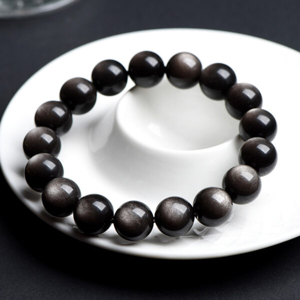 Fashion Personality Natural Eyes Obsidian Bracelet - Image 3