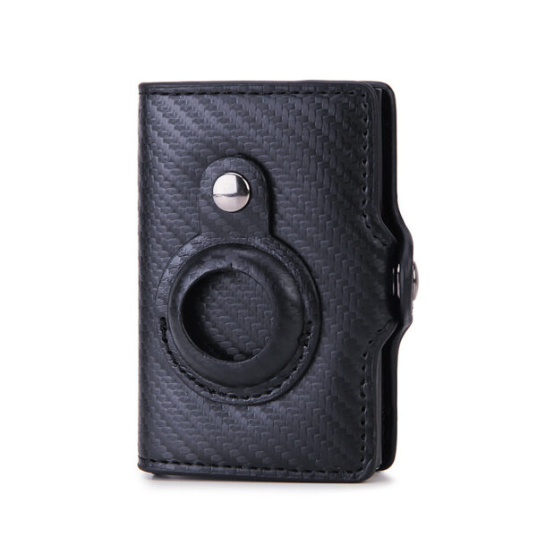 Multifunctional Card Holder Airtag Men's Short Card Holder Wallet Air Tag - Image 4