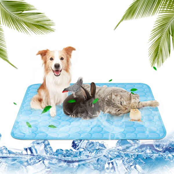 Pet Cooling Mat Cool Pad Cushion Dog Cat Puppy Blanket For Summer Sleeping Bed Dog Cooling Bed Pet Cooling Mat - Image 3
