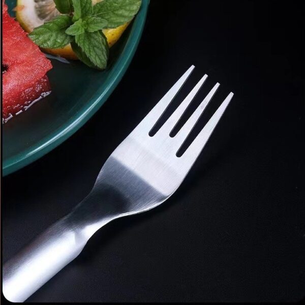 2 In 1 Watermelon Fork Slicer Multi-purpose Stainless Steel Watermelon Slicer Cutter Kitchen Fruit Cutting Fork Fruit Divider Kitchen Gadgets - Image 10