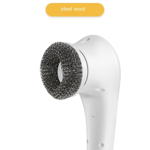 Multifunctional Electric Handheld Kitchen Household Dishwashing Brush Handheld Scrubber Bathtub Sink Bathroom Kitchen Tile Cleaning Tool Drill Brush Set With 5 Heads - Image 9