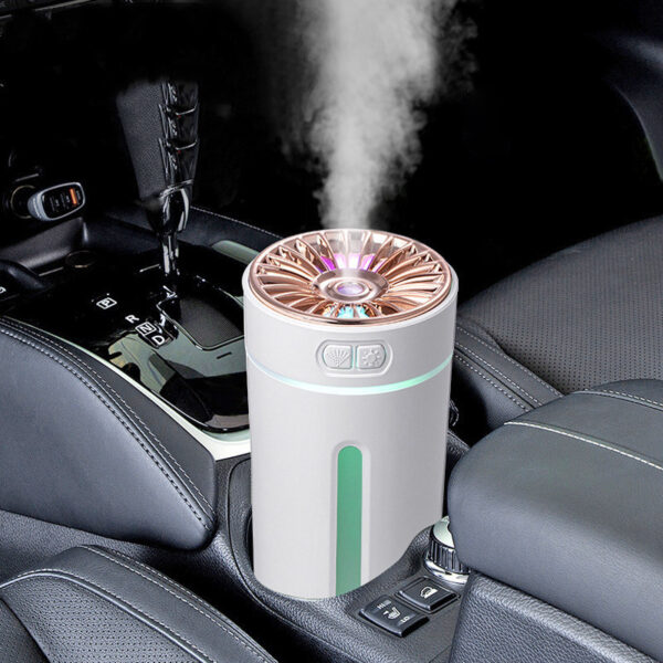 Wireless Air Humidifier Colorful Lights Mute Ultrasonic USB Fogger Diffuser Purifier 800mAh Rechargeabl Cool Mist Maker For Car - Image 10