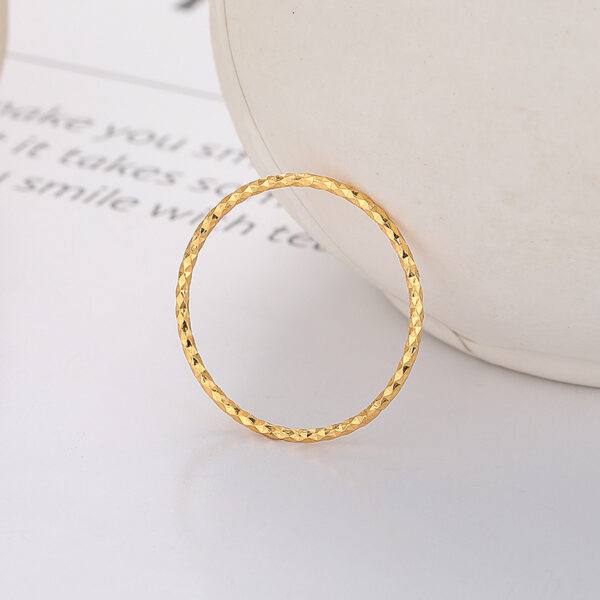 S925 Sterling Silver Sparkling Ring For Men And Women - Image 5