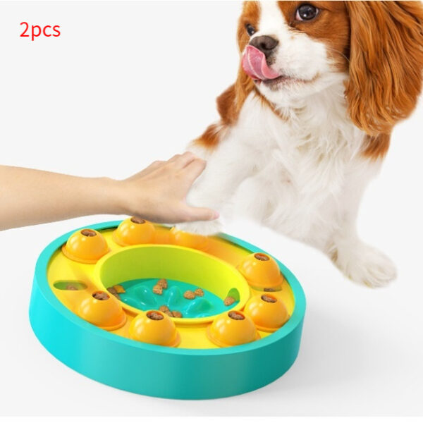 Dog Pets Puzzle Toys Slow Feeder Interactive Increase Puppy IQ Food Dispenser Slowly Eating NonSlip Bowl Pet Dogs Training Game - Image 3