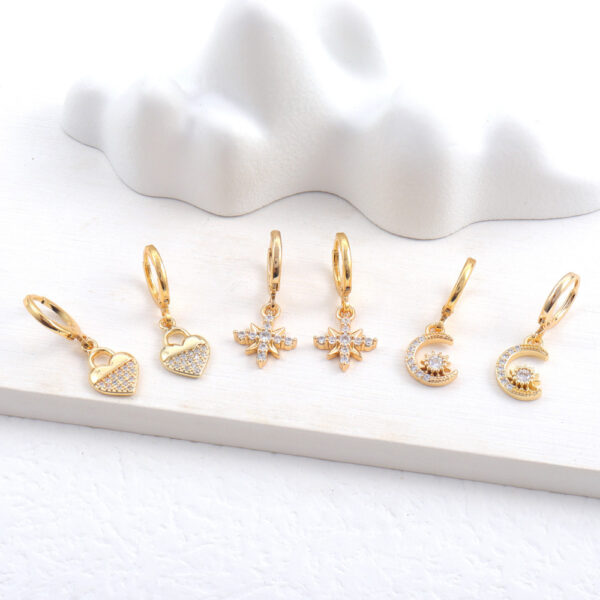 Internet Hot Beautiful Luxury Ear Clip - Image 2