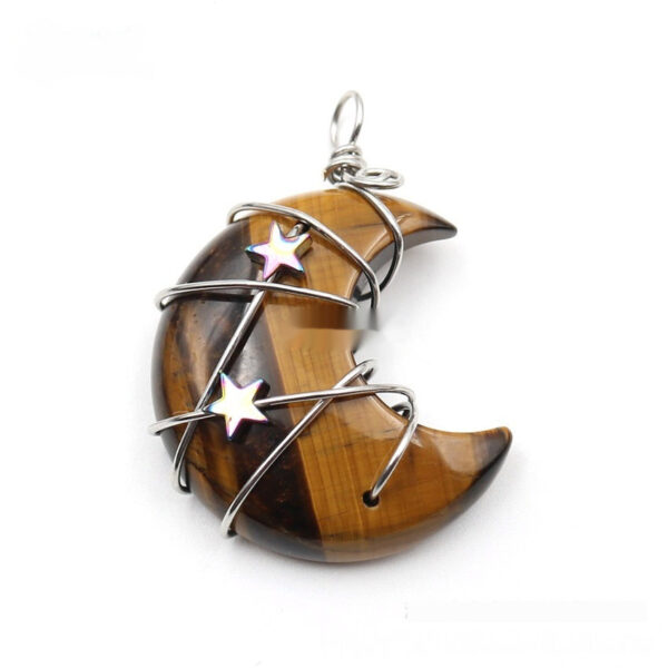 Handmade Ornament Star And Moon Pendant - Image 5