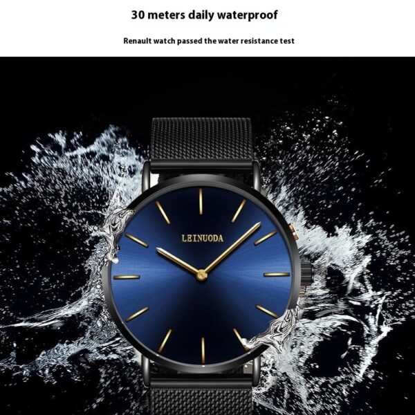 Quartz Watch Simple Men's Watch - Image 3